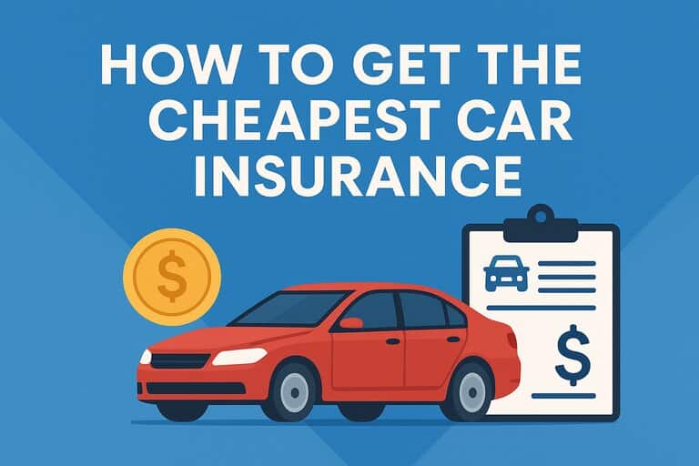 How to get cheapest car insurance